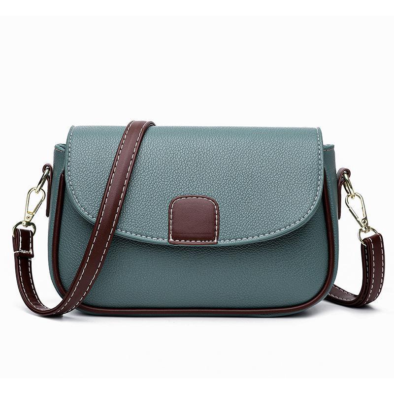 Modische Umhängetaschen mit Klappe für Damen, vielseitige Umhängetasche, kleine quadratische Tasche