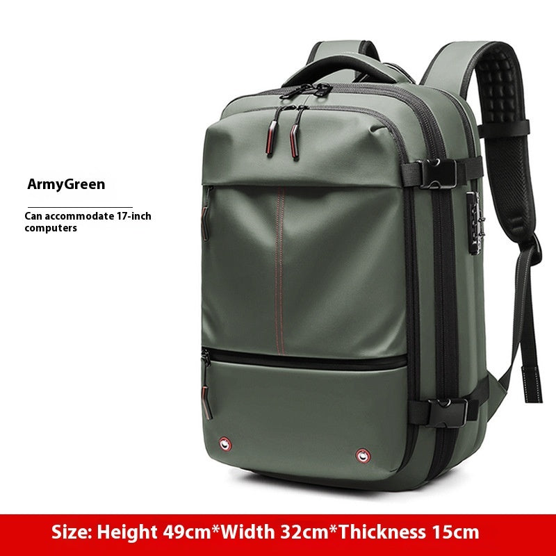 Reise rucksack Herren Business Multifunktions-Computer tasche Vakuum kompression Rucksack mit großer Kapazität