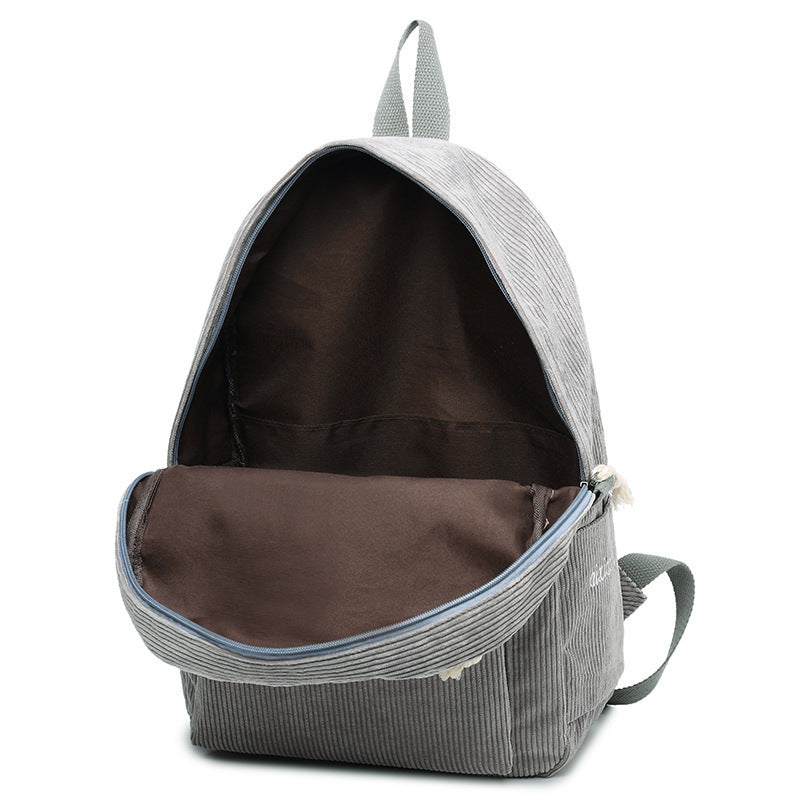 Cord Rucksack Schulter