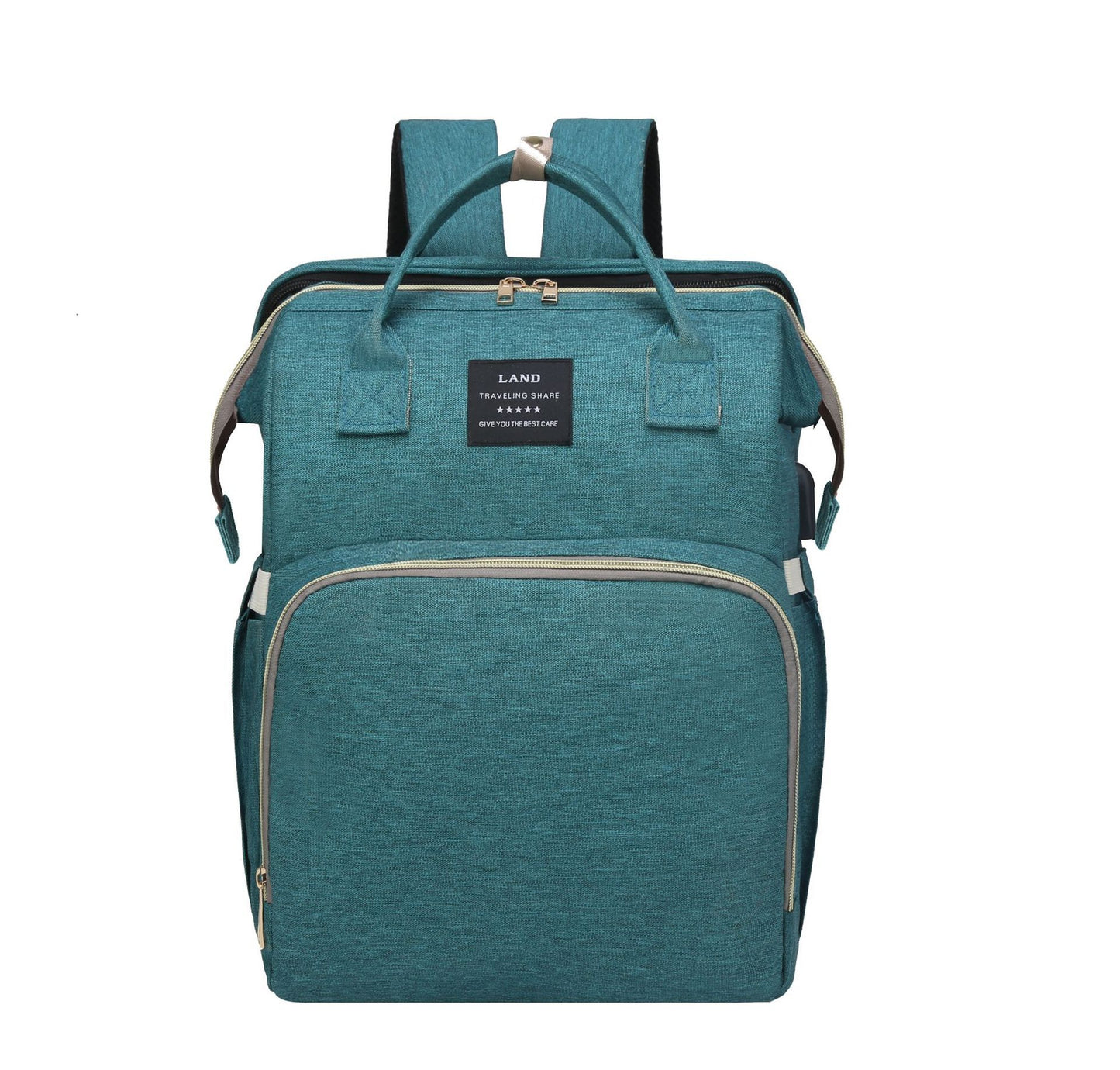 Neu Mama Baby Krippe Rucksack Große Kapazität Heraus Milch Isolierte Tasche Damen
