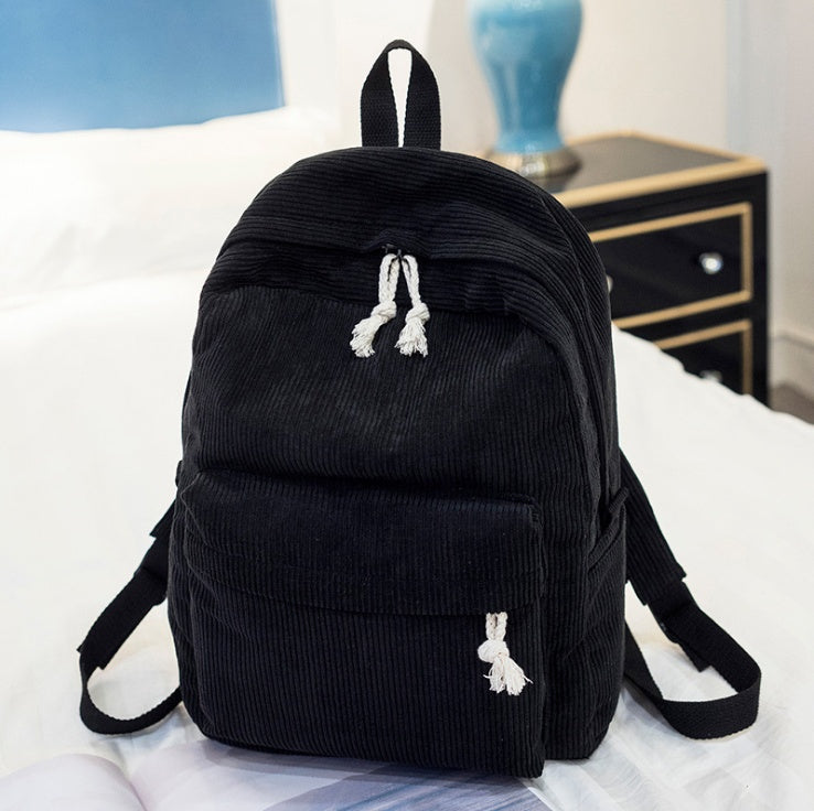Cord Rucksack Schulter