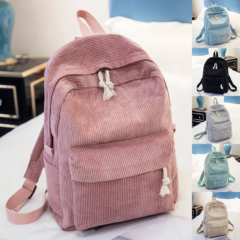 Cord Rucksack Schulter