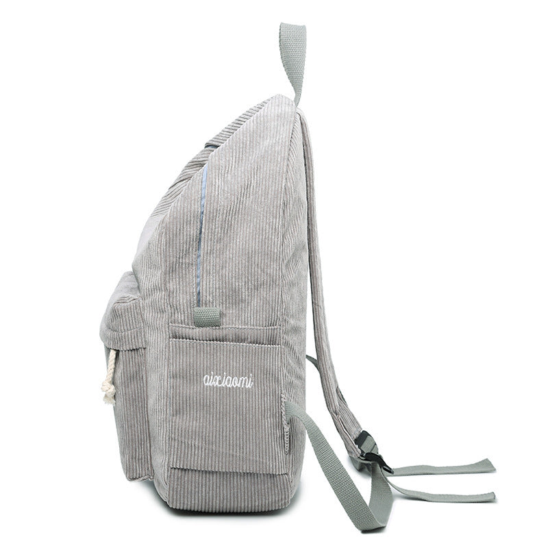 Cord Rucksack Schulter