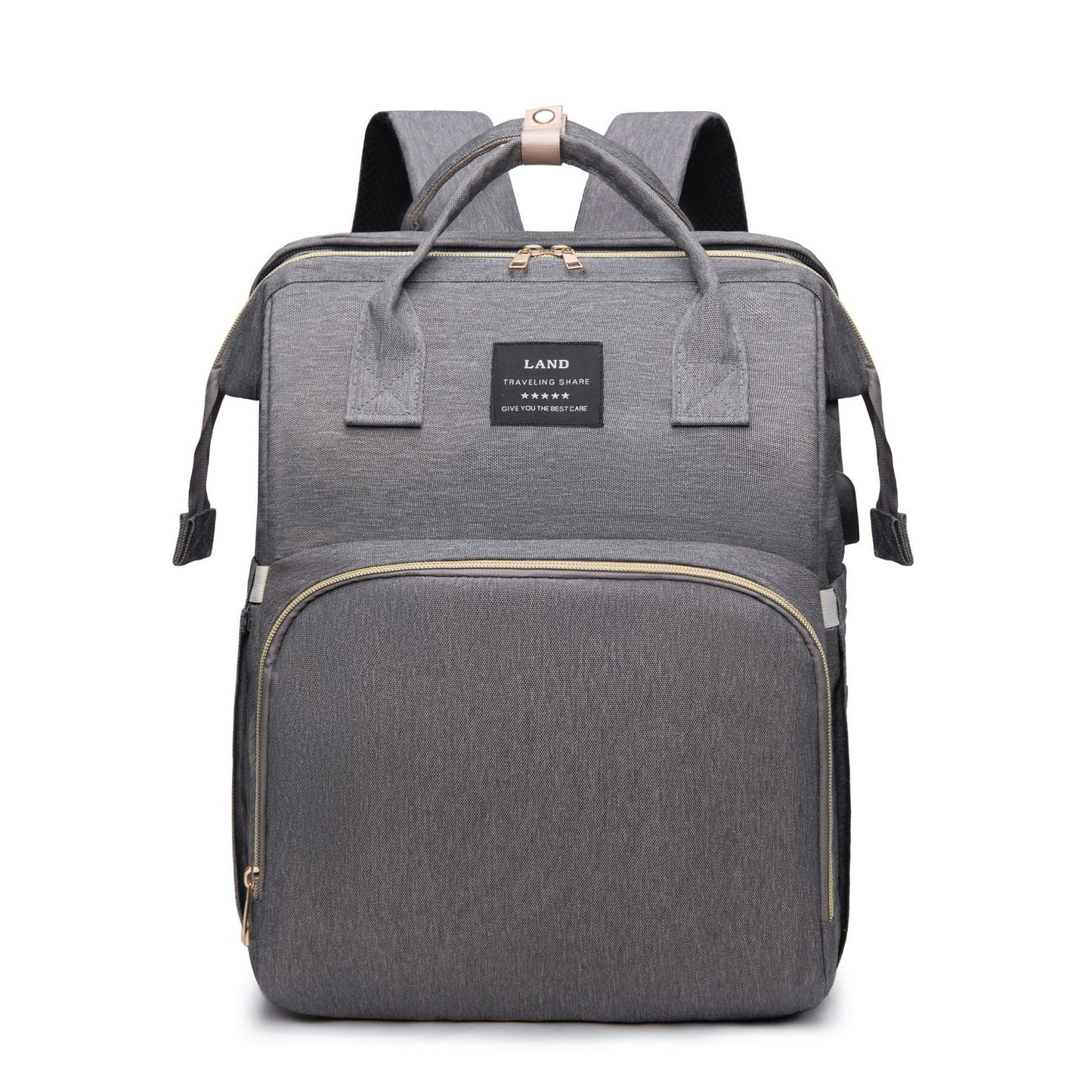 Neu Mama Baby Krippe Rucksack Große Kapazität Heraus Milch Isolierte Tasche Damen
