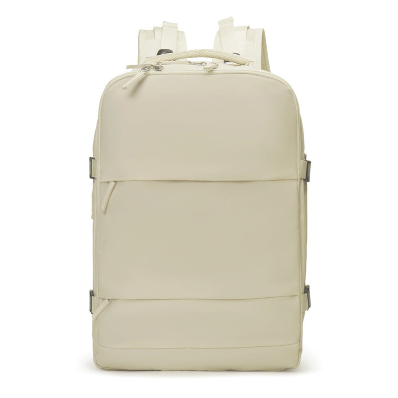 Große Kapazität Nylon Reise wasserdicht Outdoor Trocken Nass Trennung Rucksack leichte Multifunktionstasche