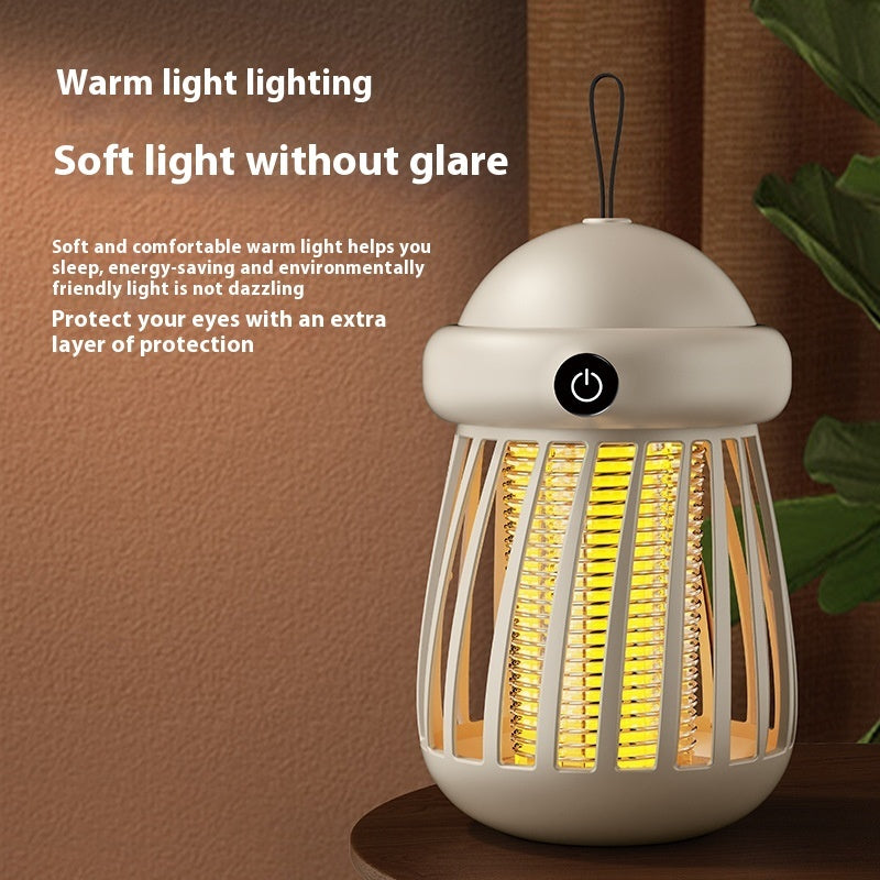 Moskito-Killer-Lampe Insekten abweisend Strahlung weniger stumme elektrische Insekten falle USB-Aufladung im Freien Moskito-Killer-Abwehrmittel
