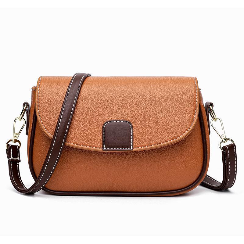 Modische Umhängetaschen mit Klappe für Damen, vielseitige Umhängetasche, kleine quadratische Tasche