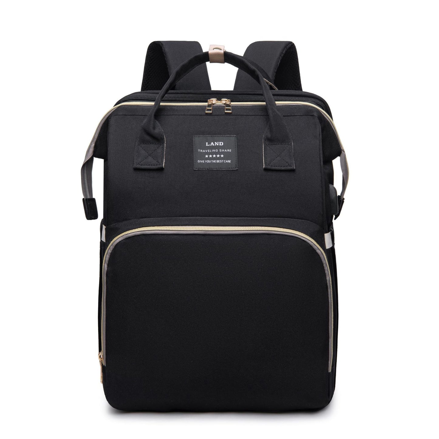 Neu Mama Baby Krippe Rucksack Große Kapazität Heraus Milch Isolierte Tasche Damen