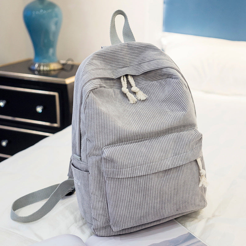 Cord Rucksack Schulter