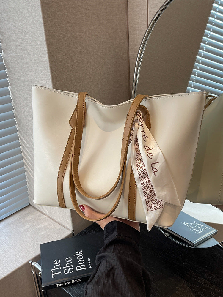 Neue und einfache Einkaufstasche mit großer Kapazität lässig vielseitiger Eimer Mode Schulter mit großer Kapazität Crossbody-Tasche