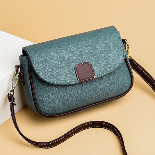 Modische Umhängetaschen mit Klappe für Damen, vielseitige Umhängetasche, kleine quadratische Tasche