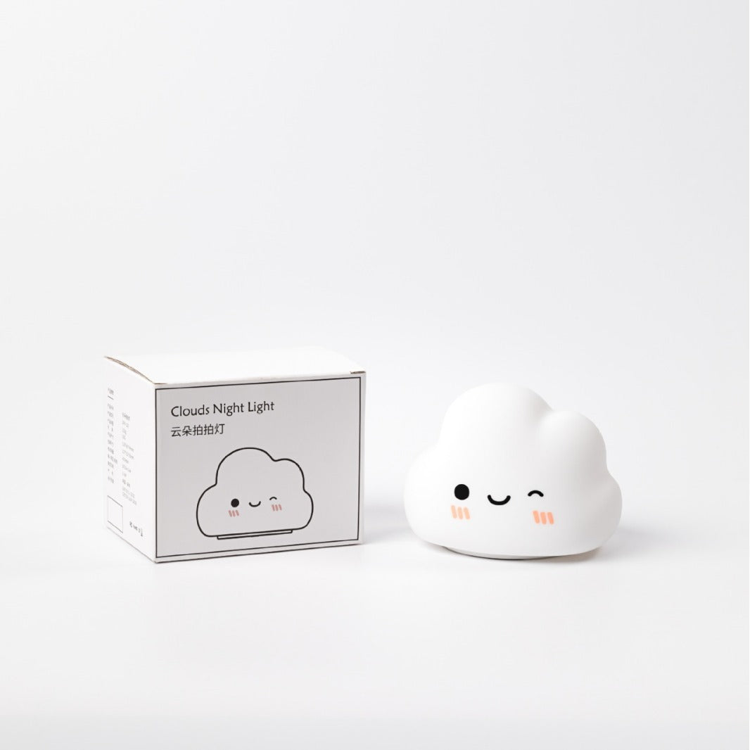 Cloud Silikon Pat Lampe Nachttisch-Ambientelicht